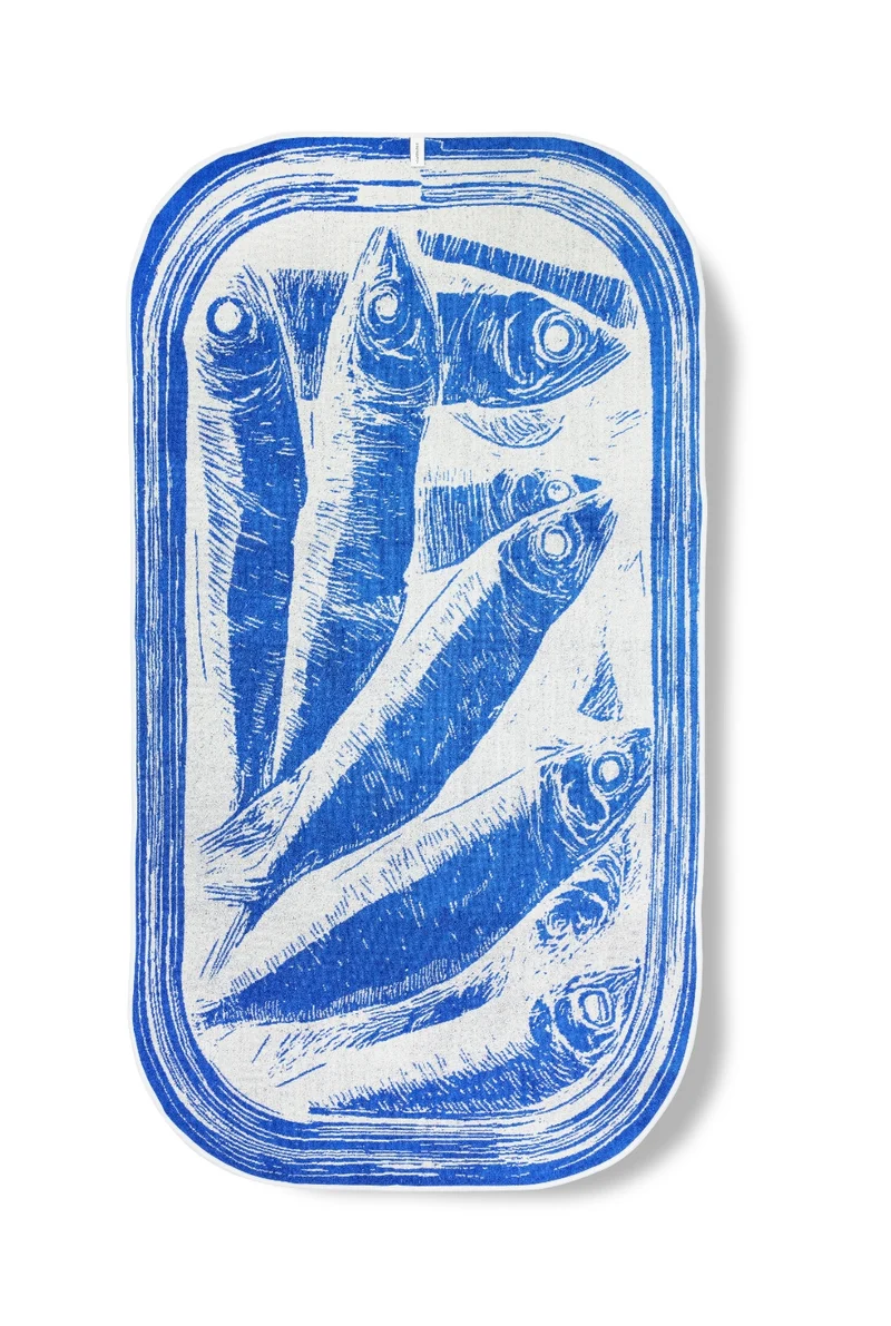 Beach Towel “Sardigna” by Dario Cortese - XL 100% Cotton
