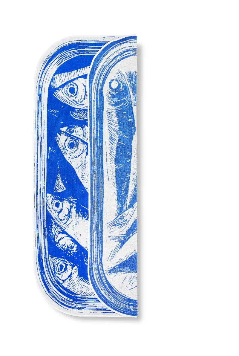 Beach Towel “Sardigna” by Dario Cortese - XL 100% Cotton
