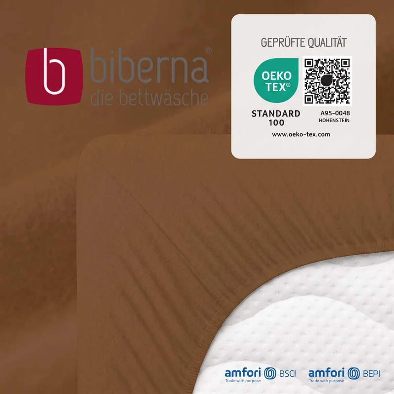 biberna Feinbiber Spannbetttuch (0002744)