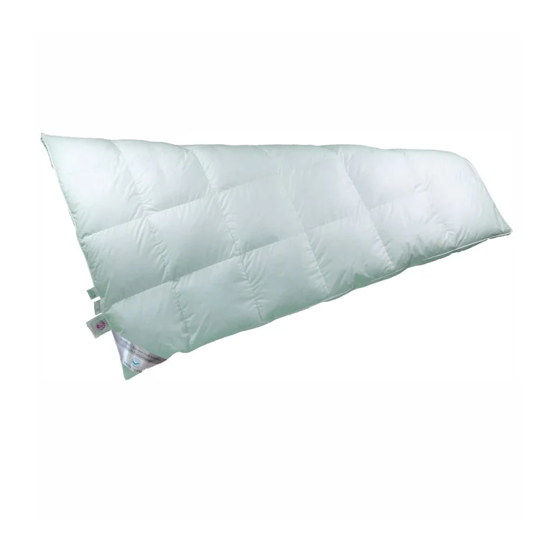 warme Daunendecke mit Außensteg