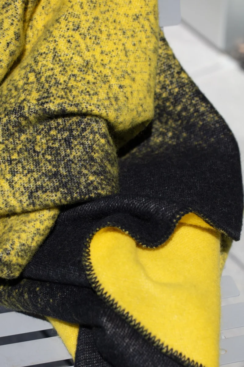 Locarno Film Festival Wool Blanket “Aura” by Michele Rondelli