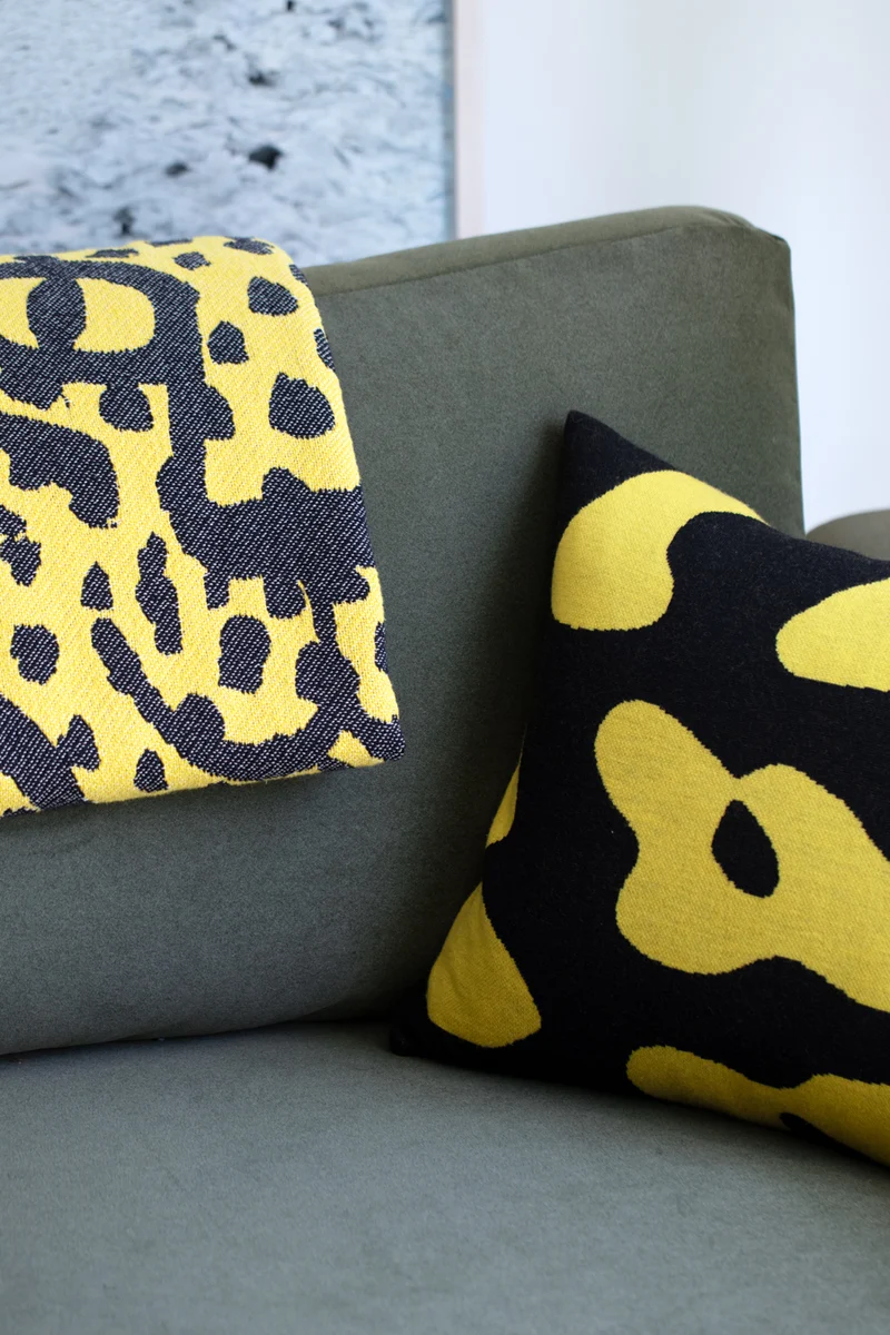 Locarno Film Festival Cashmere Cushion “Pardo Spot Two” by Christoffer Joergensen