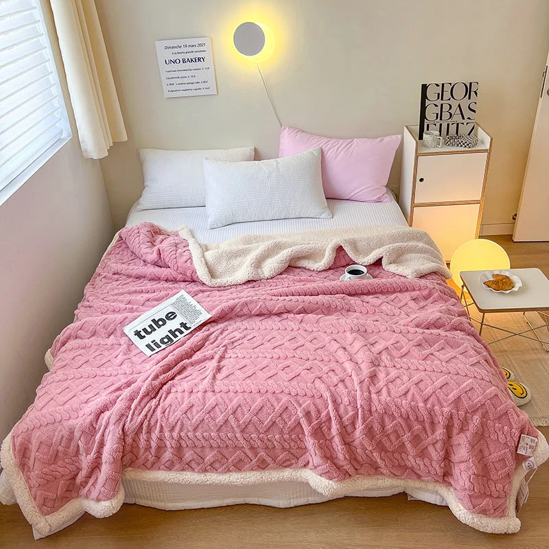 Kuscheldecke Damen | Weiche atmungsaktive Wohndecke für Sofa und Bett | Maschinenwaschbar und schnelltrocknend