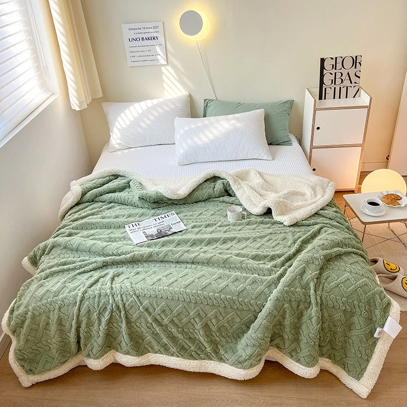 Kuscheldecke Damen | Weiche atmungsaktive Wohndecke für Sofa und Bett | Maschinenwaschbar und schnelltrocknend