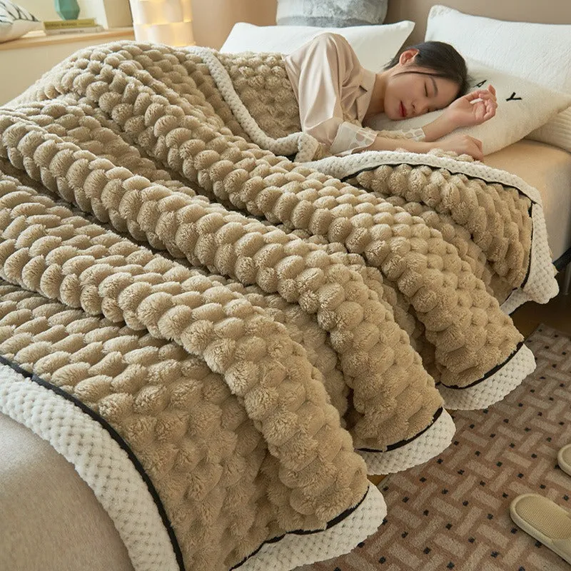 Kuscheldecke ultraweich | Flauschige warme Decke für Sofa und Bett | Maschinenwaschbar und für alle Jahreszeiten geeignet