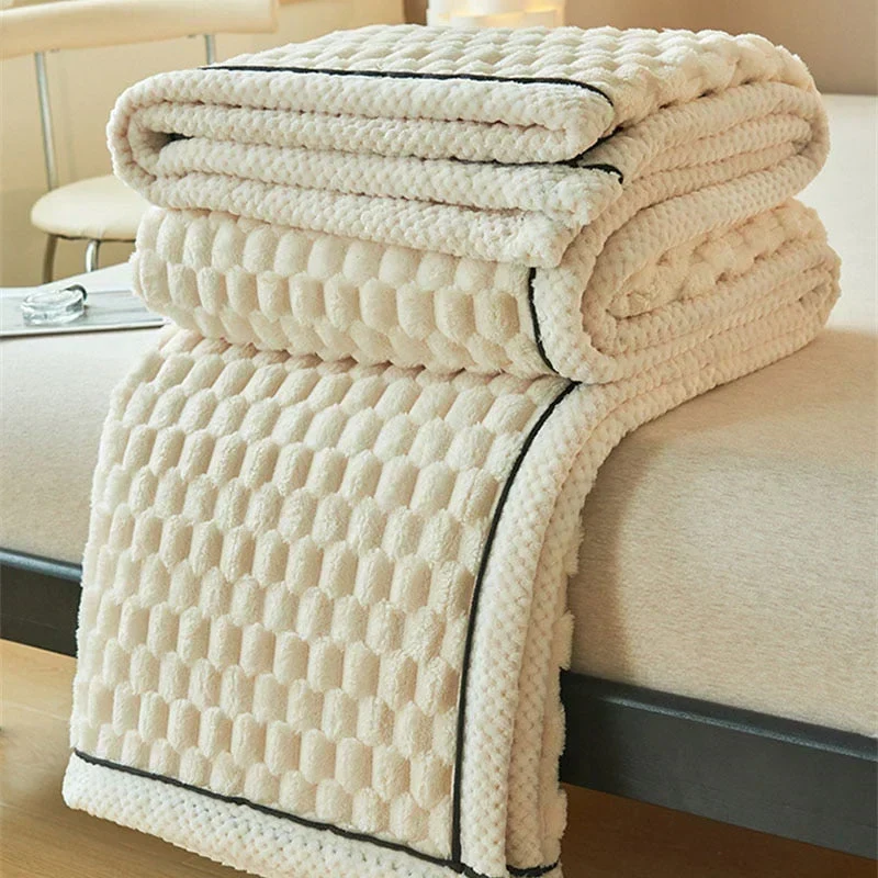 Kuscheldecke ultraweich | Flauschige warme Decke für Sofa und Bett | Maschinenwaschbar und für alle Jahreszeiten geeignet