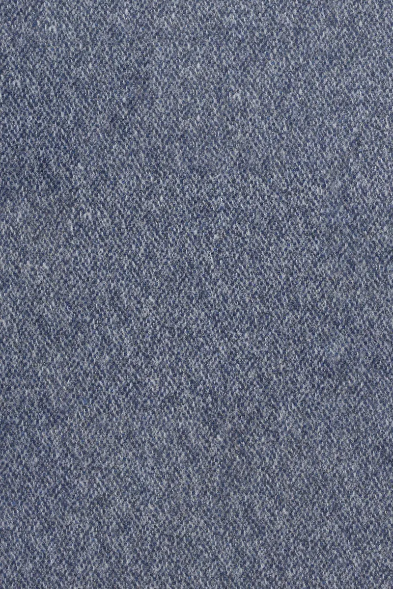 Twill Gaberdine Weave Curtain “Harry” in Blue