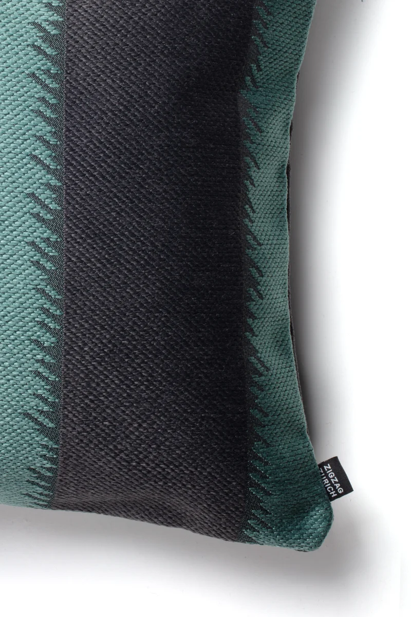 Indoor Outdoor Cushion "One Love" - Charcoal Petrol