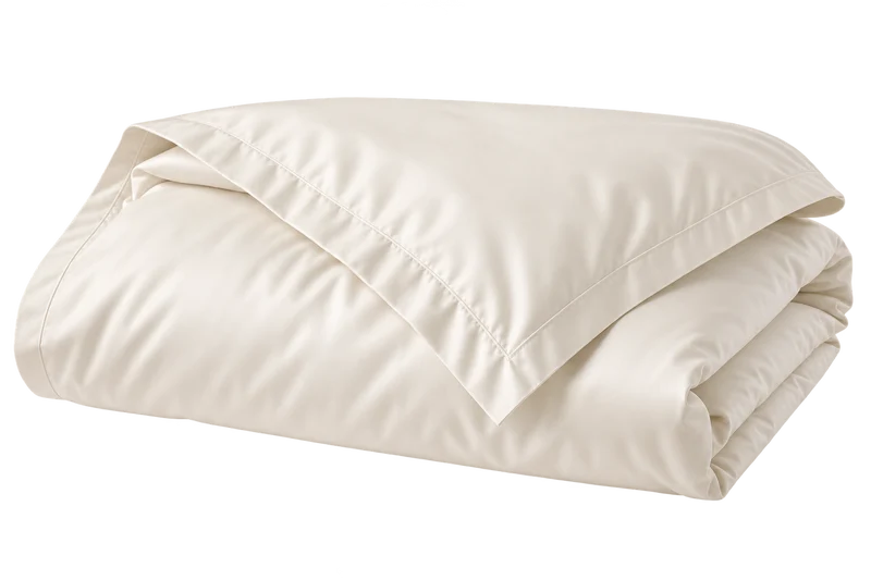 Satin Bettwäsche 430 TC "Suave Cream", Ägyptische Baumwolle