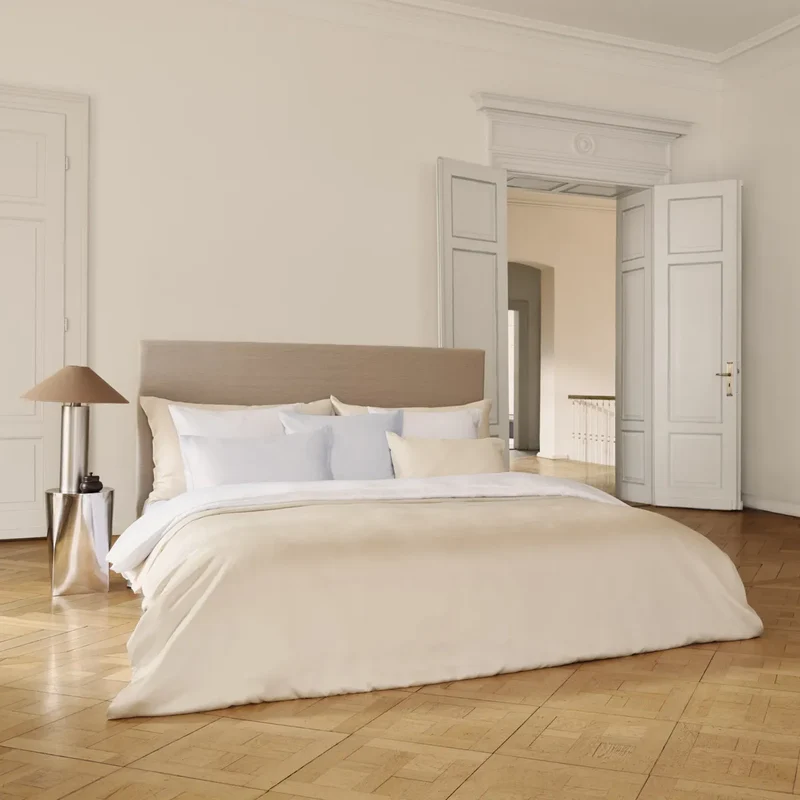 Satin Bettwäsche "Urban Micromodal Blanc"