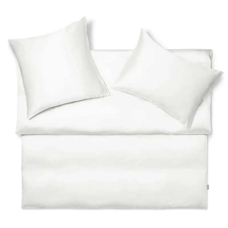Satin Bettwäsche "Urban Micromodal Blanc"