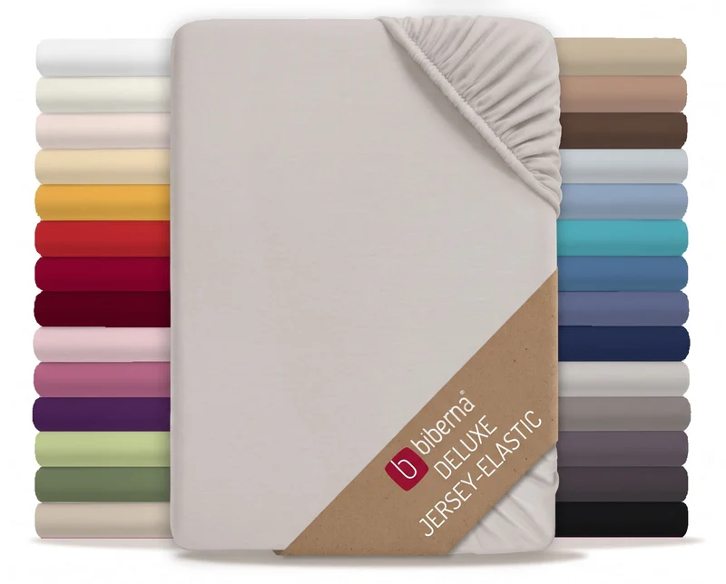 biberna Jersey-Elastic Spannbetttuch (0077866)