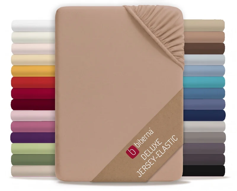 biberna Jersey-Elastic Spannbetttuch (0077866)