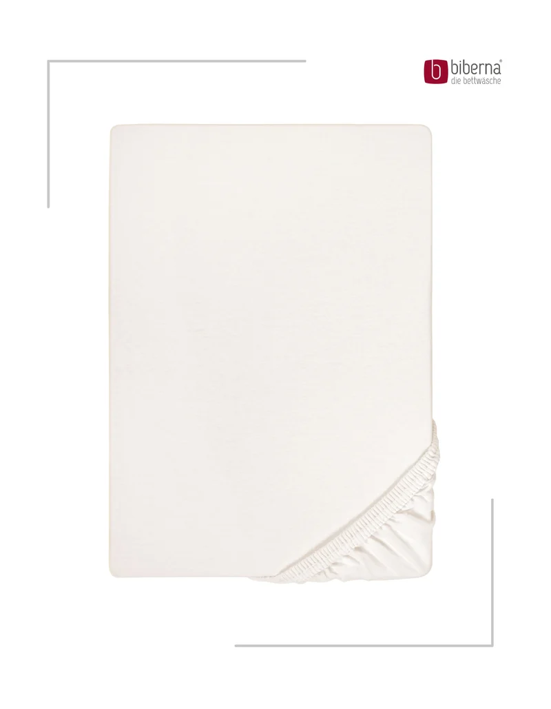 biberna Jersey-Elastic Spannbetttuch (0077866)