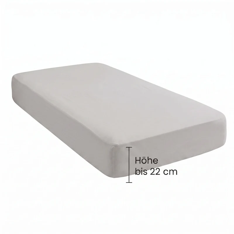 biberna Jersey Spannbetttuch (0077155)