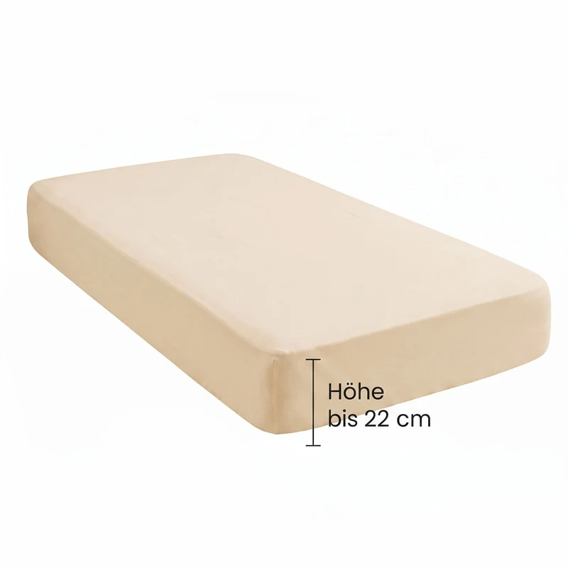 biberna Jersey Spannbetttuch (0077155)