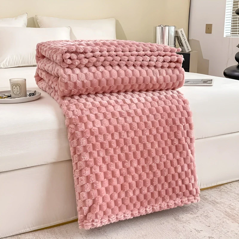 Kuscheldecke Mikrofaser | Superweiche warme Decke für Sofa und Bett | Wärmeisolierend und waschbar bei 30 °C