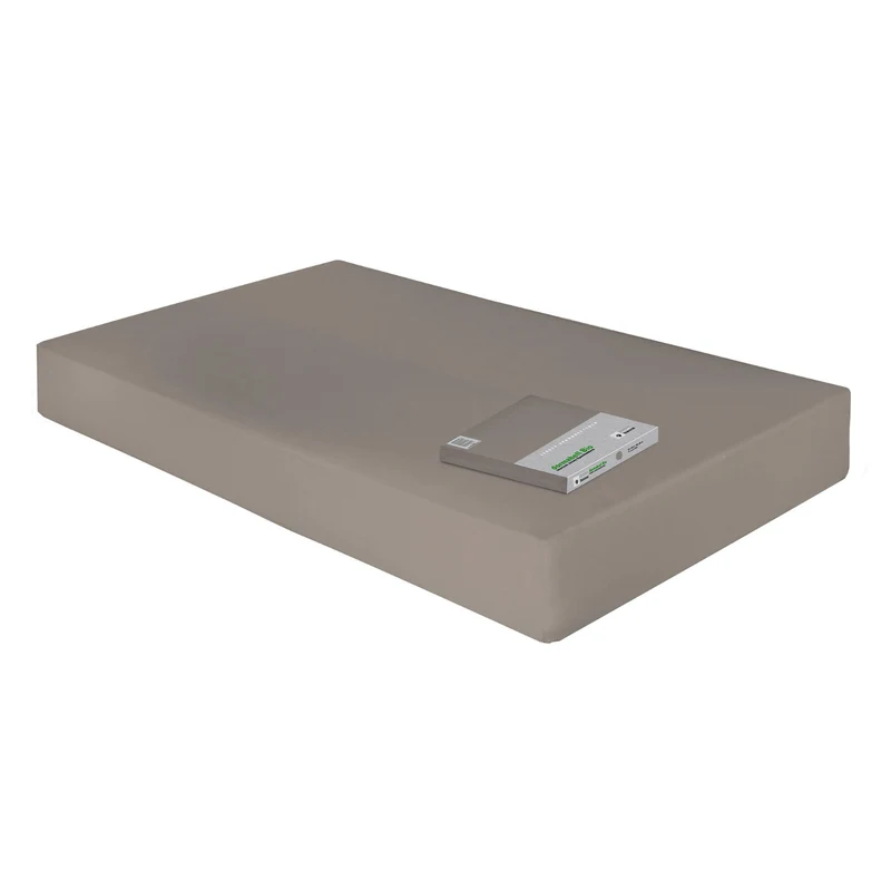 Bio Jersey Spannbetttuch Weiß