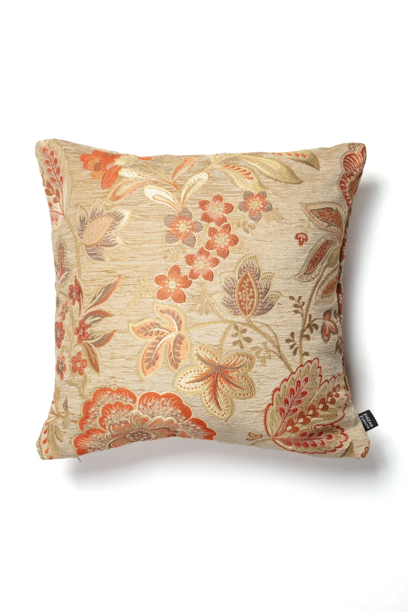 Floral Cushion "Botanica" - Gold