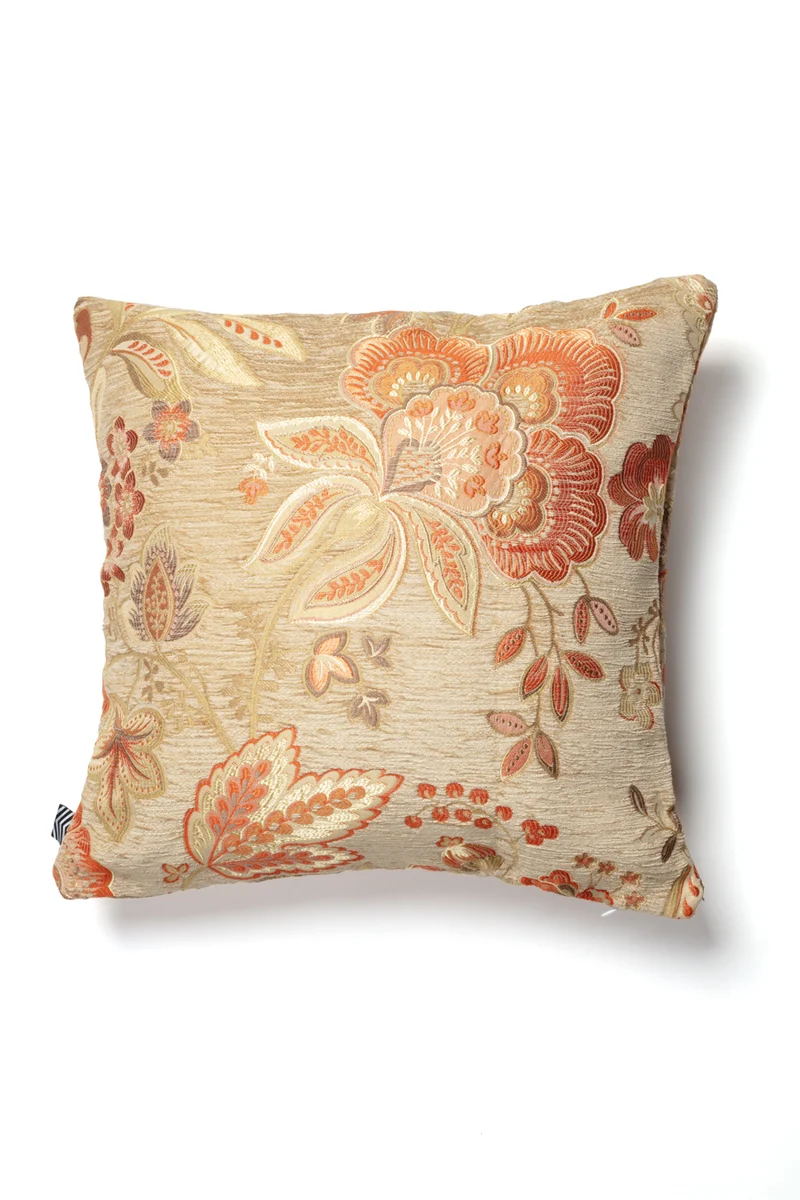 Floral Cushion "Botanica" - Gold