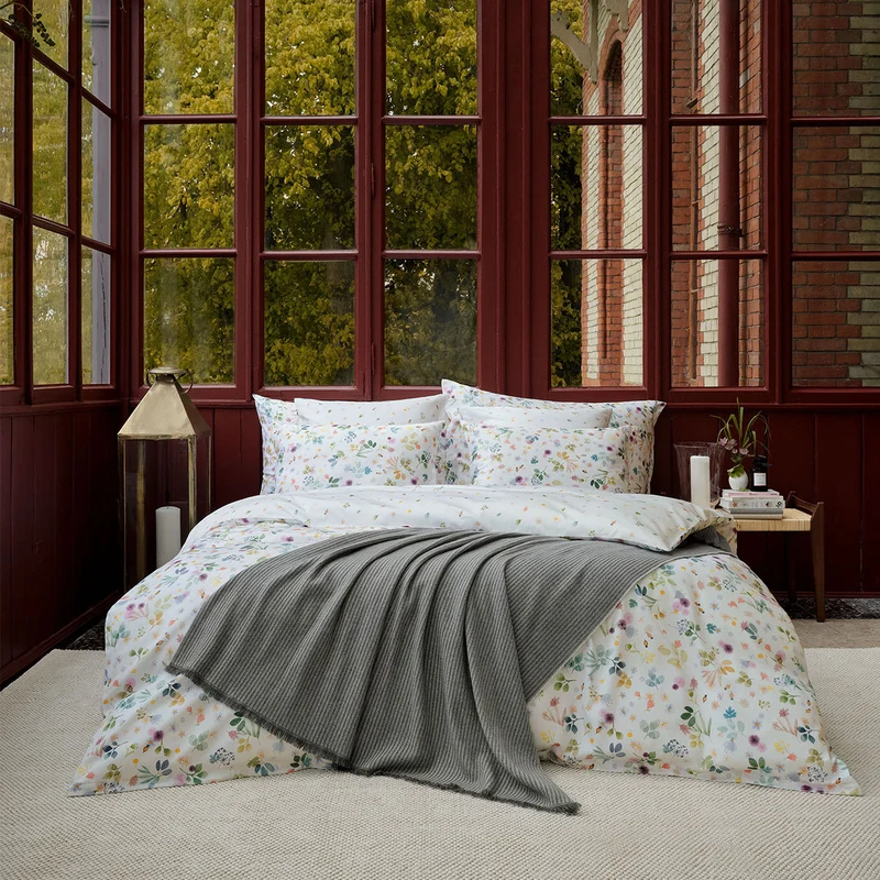 Satin Bettwäsche"Ylvie blanc"