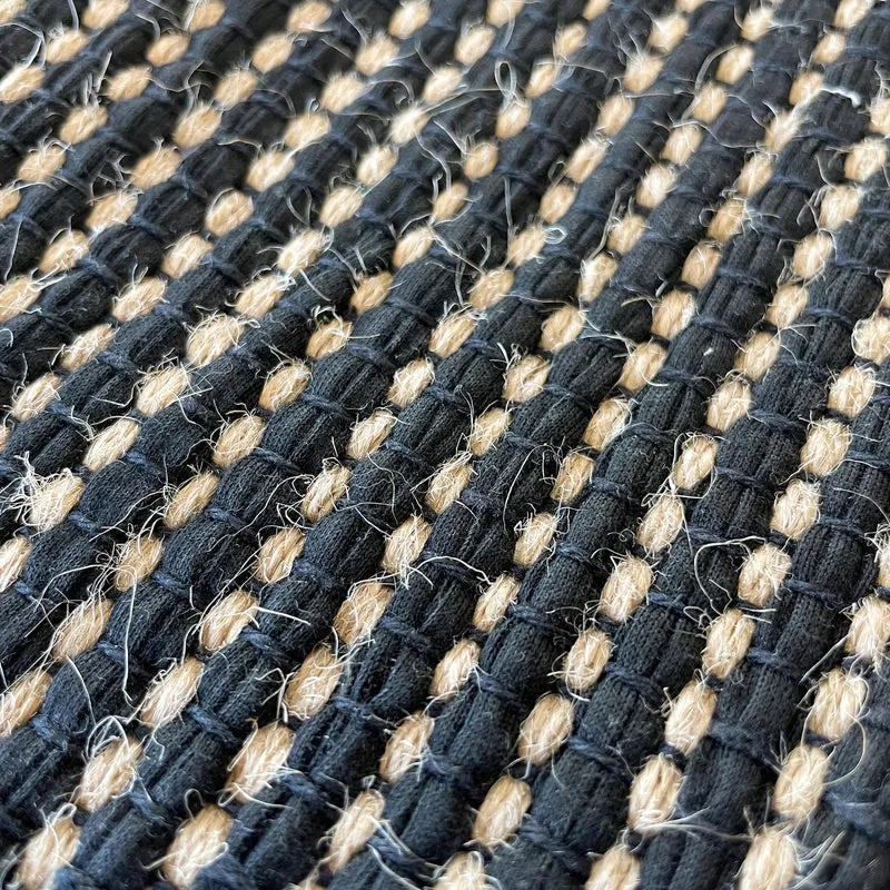 Upcycling-Kissen mit Füllung Cadema [Schwarz]