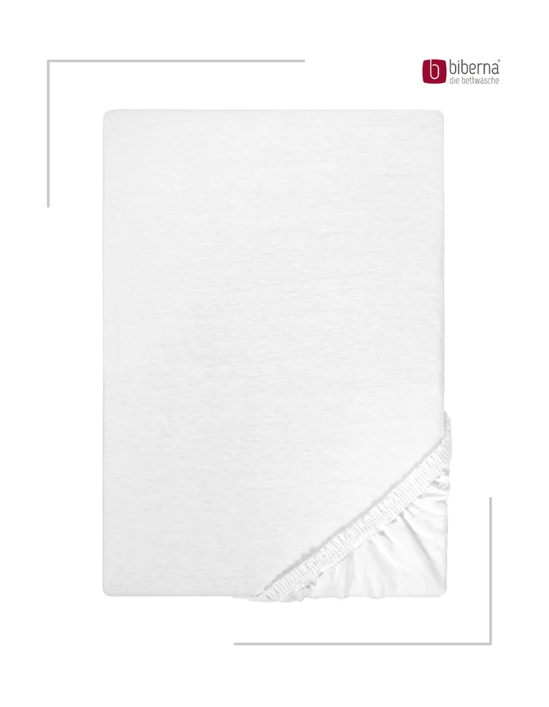 biberna Feinjersey Spannbetttuch (0077144)