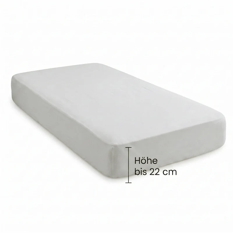 biberna Feinjersey Spannbetttuch (0077144)