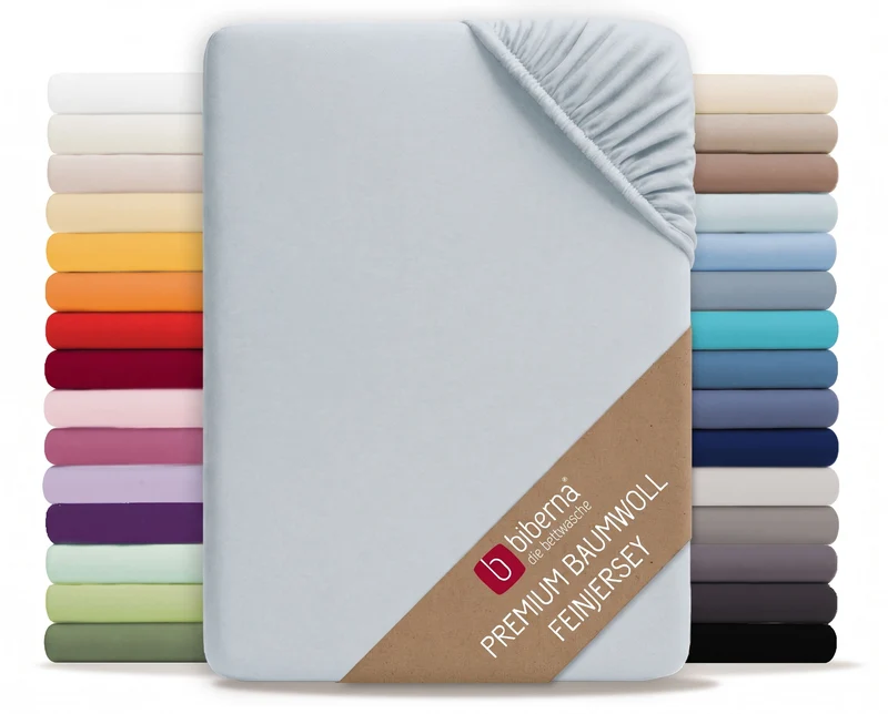 biberna Feinjersey Spannbetttuch (0077144)