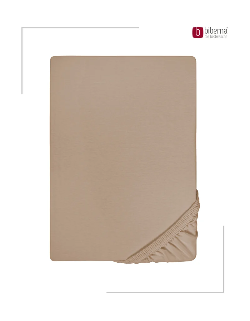biberna Feinjersey Spannbetttuch (0077144)