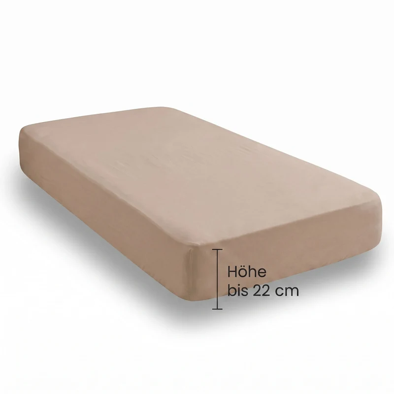 biberna Feinjersey Spannbetttuch (0077144)