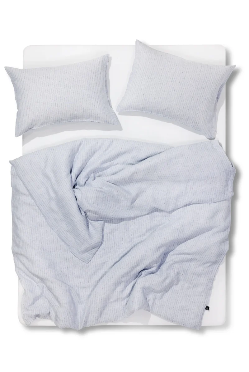 Linen Bedding "Casa Mare" in Amalfi Stripe