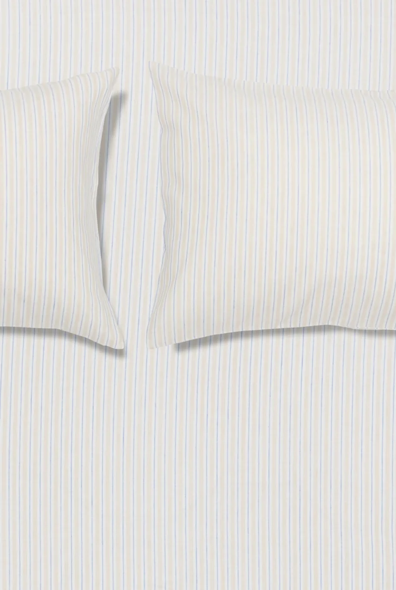 Linen Cotton Bedding "Casa Mare" in Capri Stripe