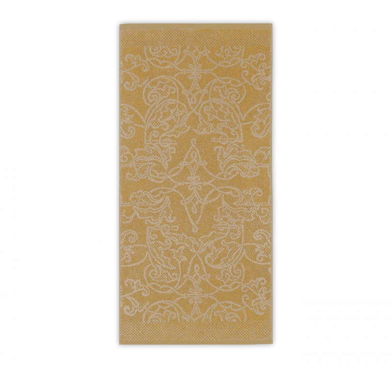 Duschvorleger mit Leinen "Leitner Mariage" 65 x 120 cm Auslauffarben