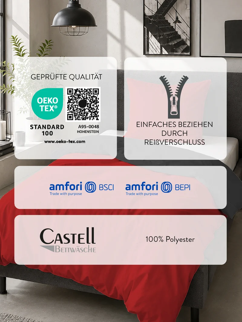Castell Mikrofaser Bettwäsche (0560500)