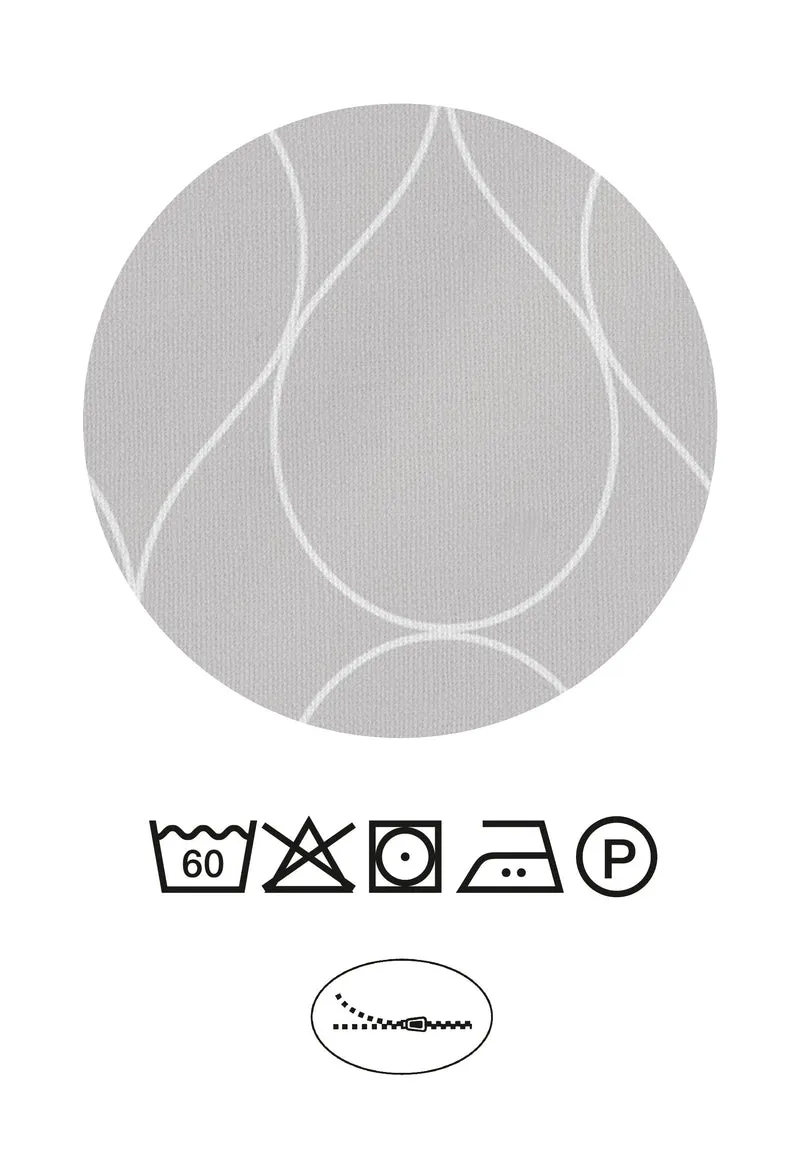 Castell Polycotton Renforce Bettwäsche – Sturmgrau (0460128)
