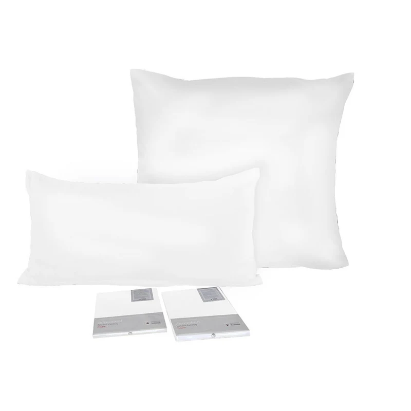 Uni Satin Kissenbezug