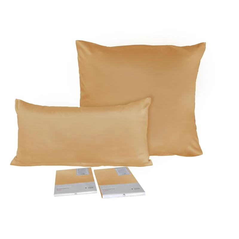 Uni Satin Kissenbezug