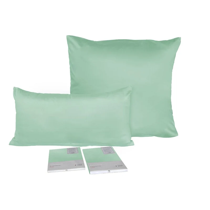 Uni Satin Kissenbezug