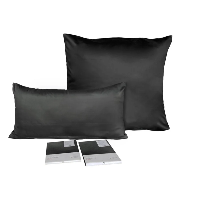 Uni Satin Kissenbezug