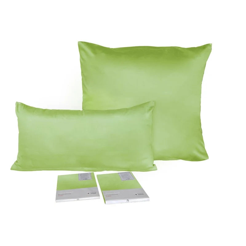 Uni Satin Kissenbezug