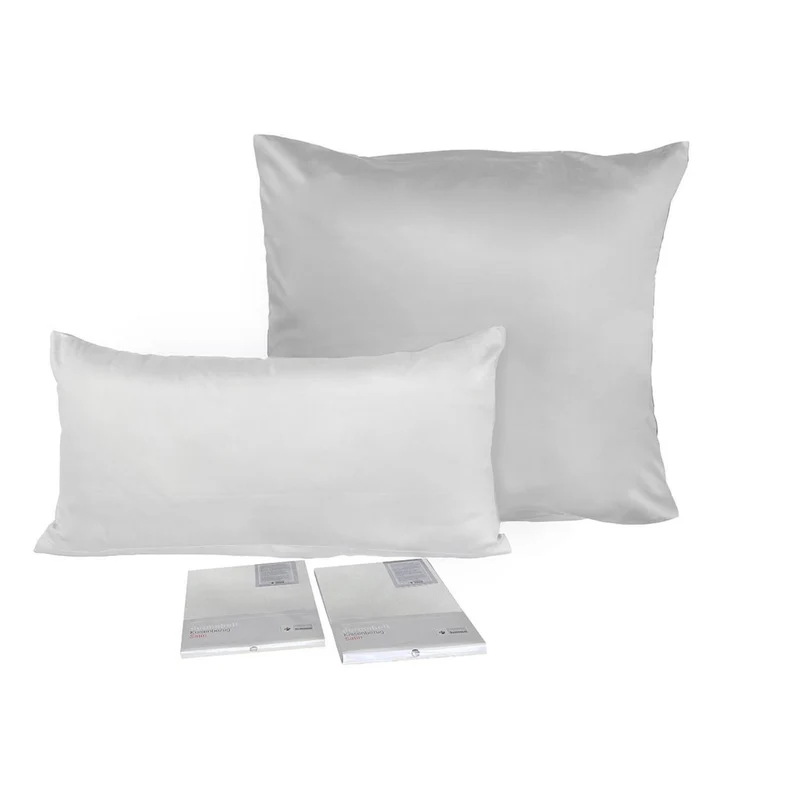 Uni Satin Kissenbezug