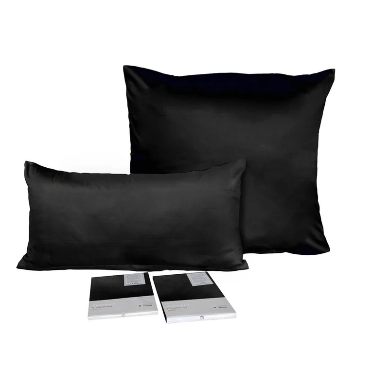 Uni Satin Kissenbezug
