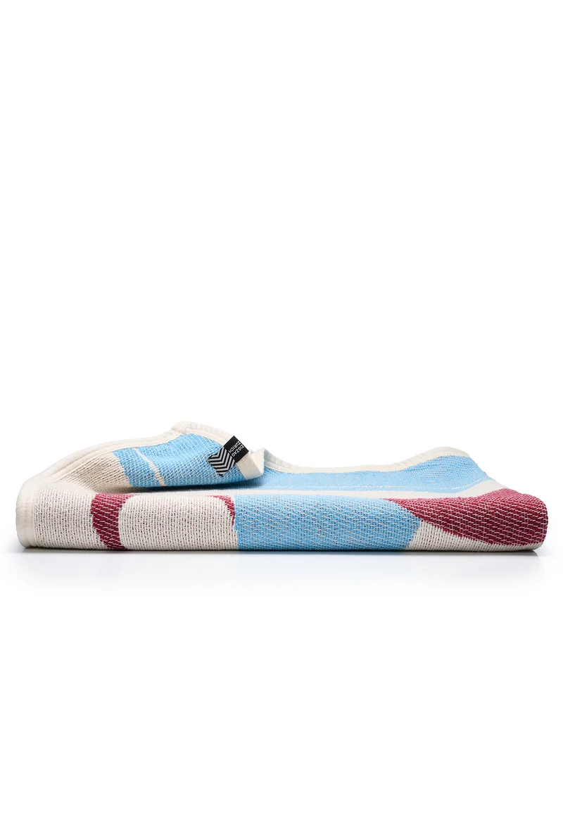 Cotton Beach Towel & Mini Blanket “Pooch” by Noru Seohyun Salur