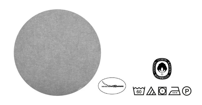 Melange Flanell Bettwäsche aus 100 % Baumwolle | Winterbettwäsche mit Hirschmotiv | Beidseitig angeraut, 60 °C waschbar