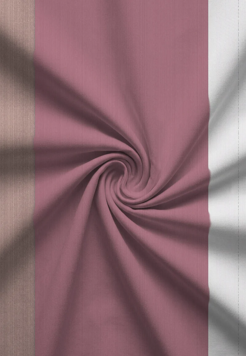 Thermo-Fleece Bettwäsche aus 100 % Polyester | Federleicht und besonders warm mit Streifendesign | Schnell trocknend, 40 °C waschbar