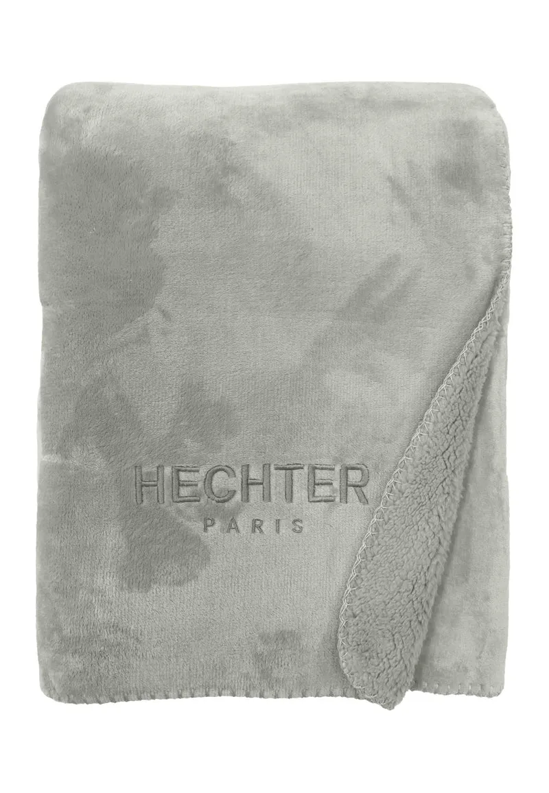 Teddyfleece Wohndecke aus weichem Fleece | Zweiseitig mit flauschiger Teddyseite und glatter Sherpa-Optik | Waschbar bei 60 °C
