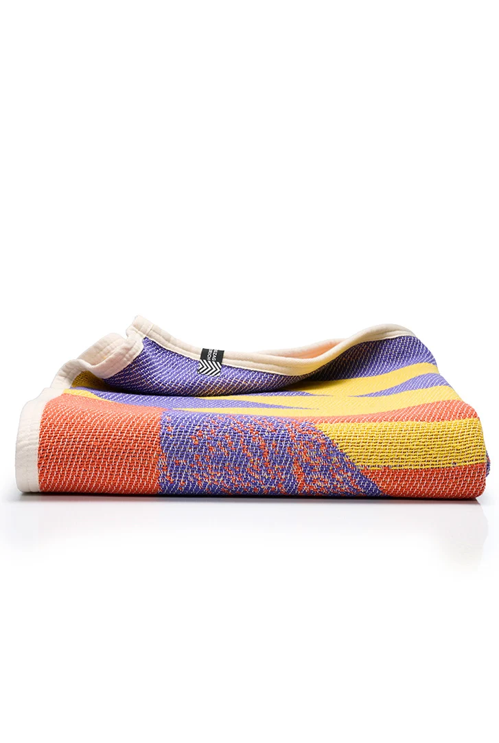 Cotton Blanket “Void” by Dario Cortese