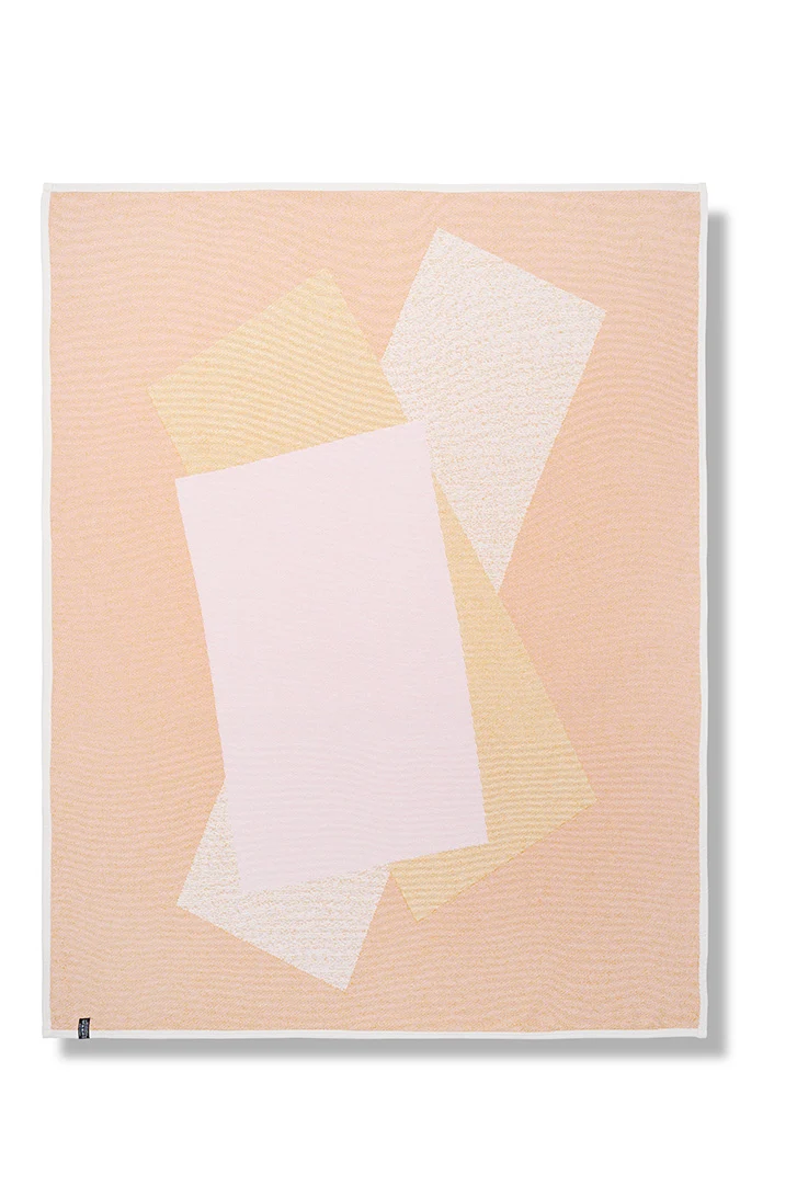 Cotton Blanket “Color Combination 04” by Luzia Hein