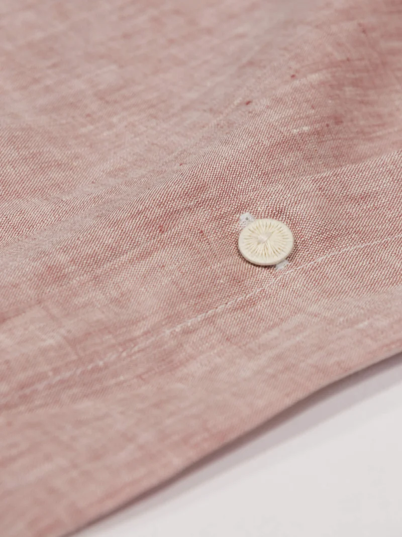 Bettwäsche aus BIO Leinen "Rosa"